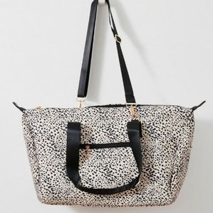 Mali + Lili Weekender Bag, Signature leopard print, New!